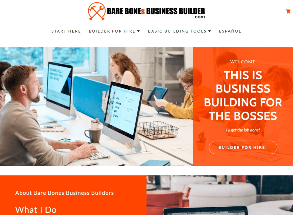 bare bones business builder